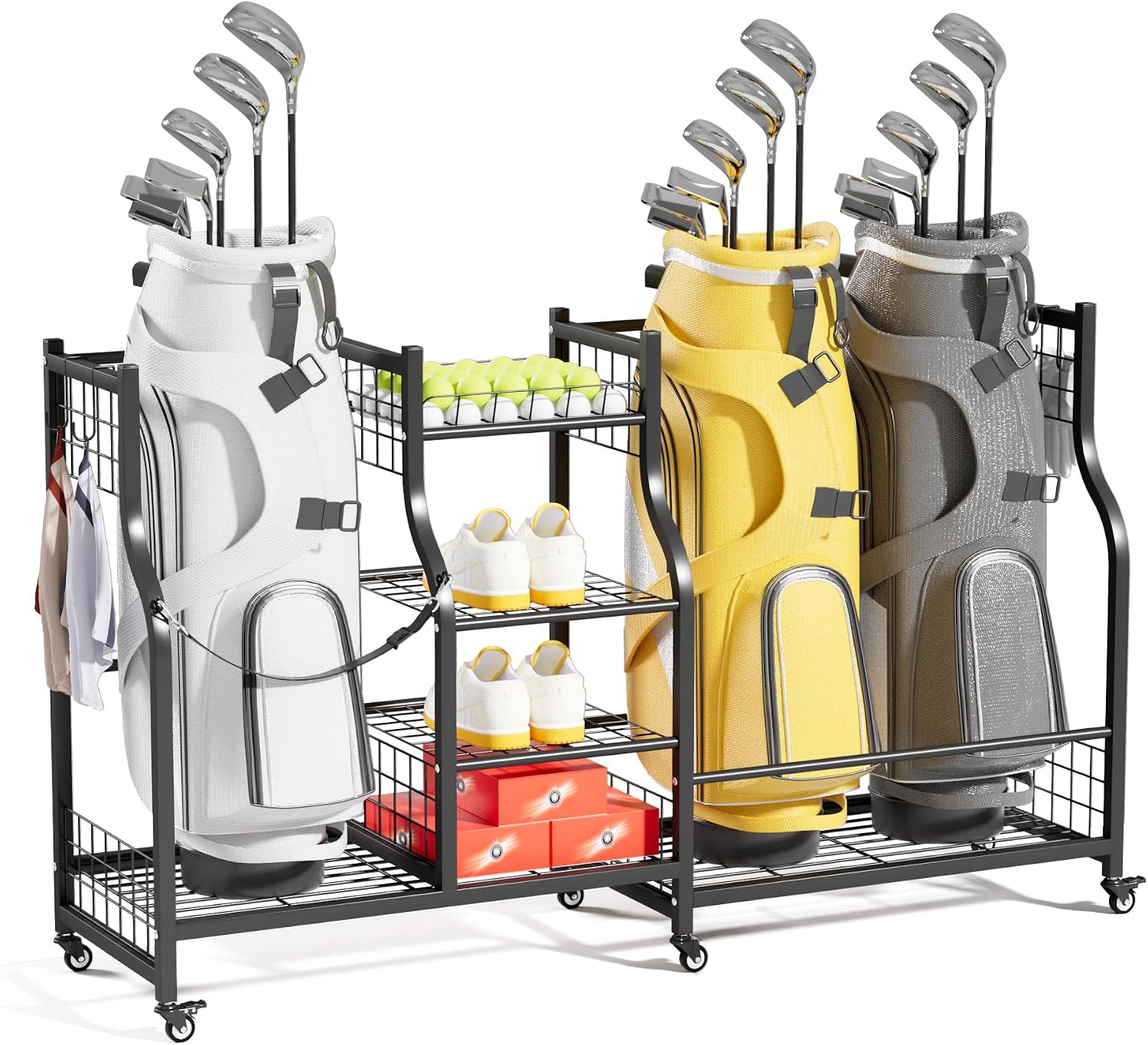 Sports Equipment Holder - Organizador de bolsas de golf, soporte