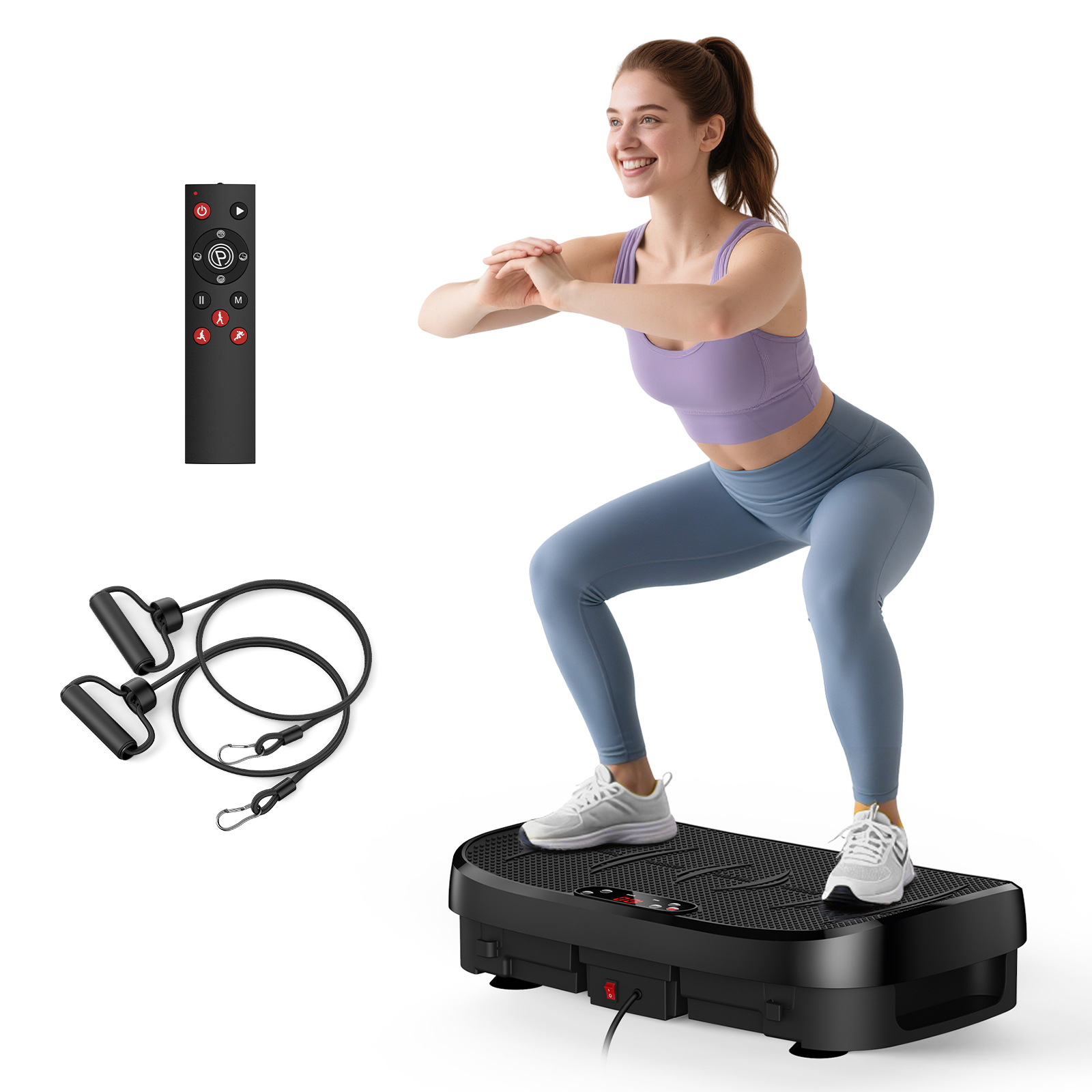 Sports Equipment At Home - Plataforma Vibratoria para Quemar Grasa, Plataforma