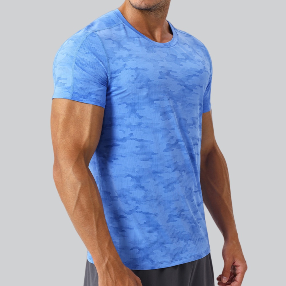Sports Equipment Gym - Camiseta Deportiva de Cuello Redondo para
