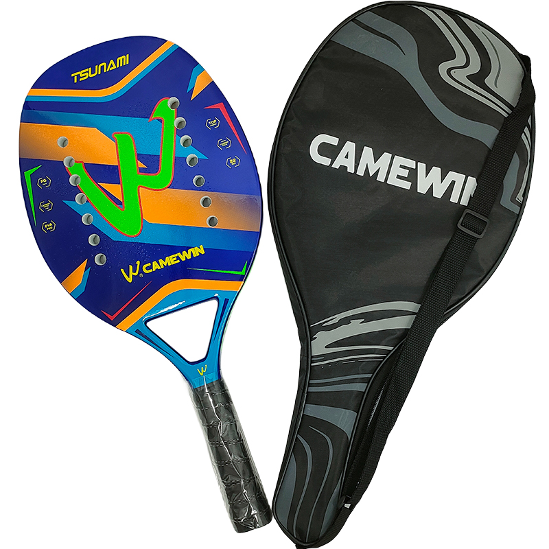 Badminton Racket Carbon - Raqueta de Tenis Playa Camewin, 50%