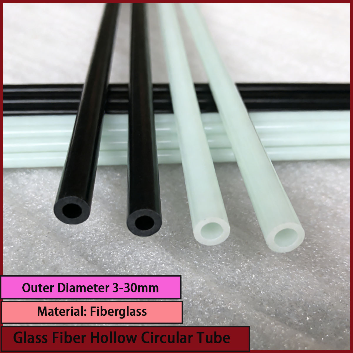 Sports Equipment Used - Tubo Circular Hueco de Fibra de