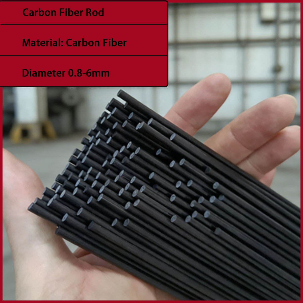 Sports Equipment Used - Las varillas de fibra de carbono