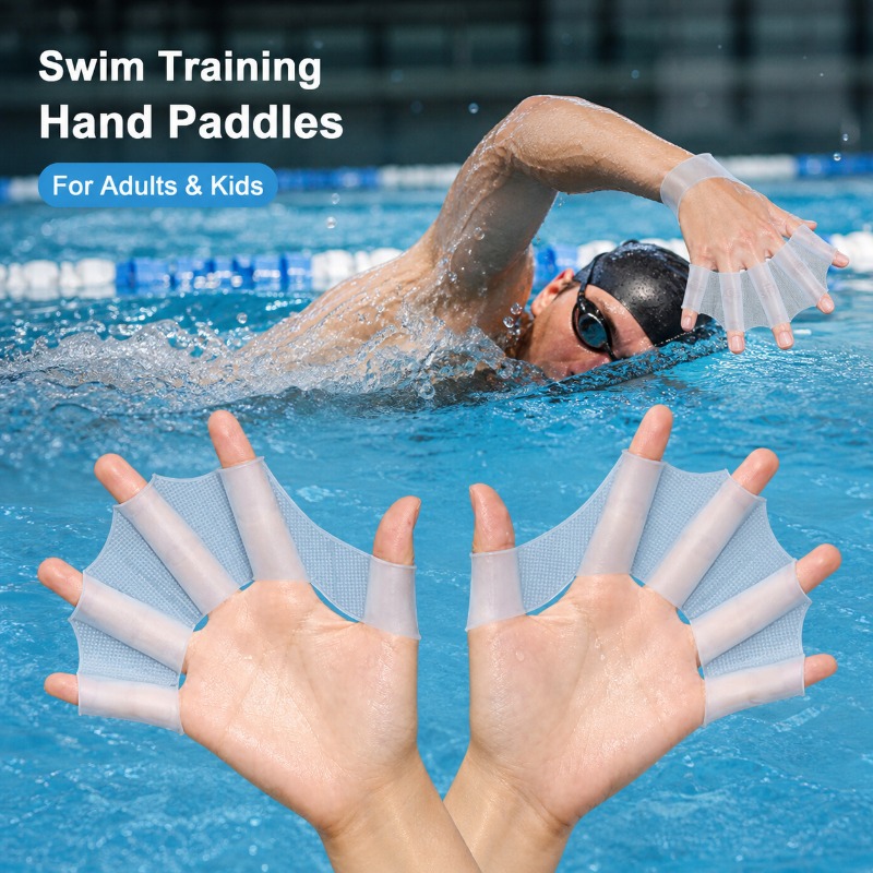 Sports Equipment 7 Year Old - Aletas de Silicona para Natación, Guantes