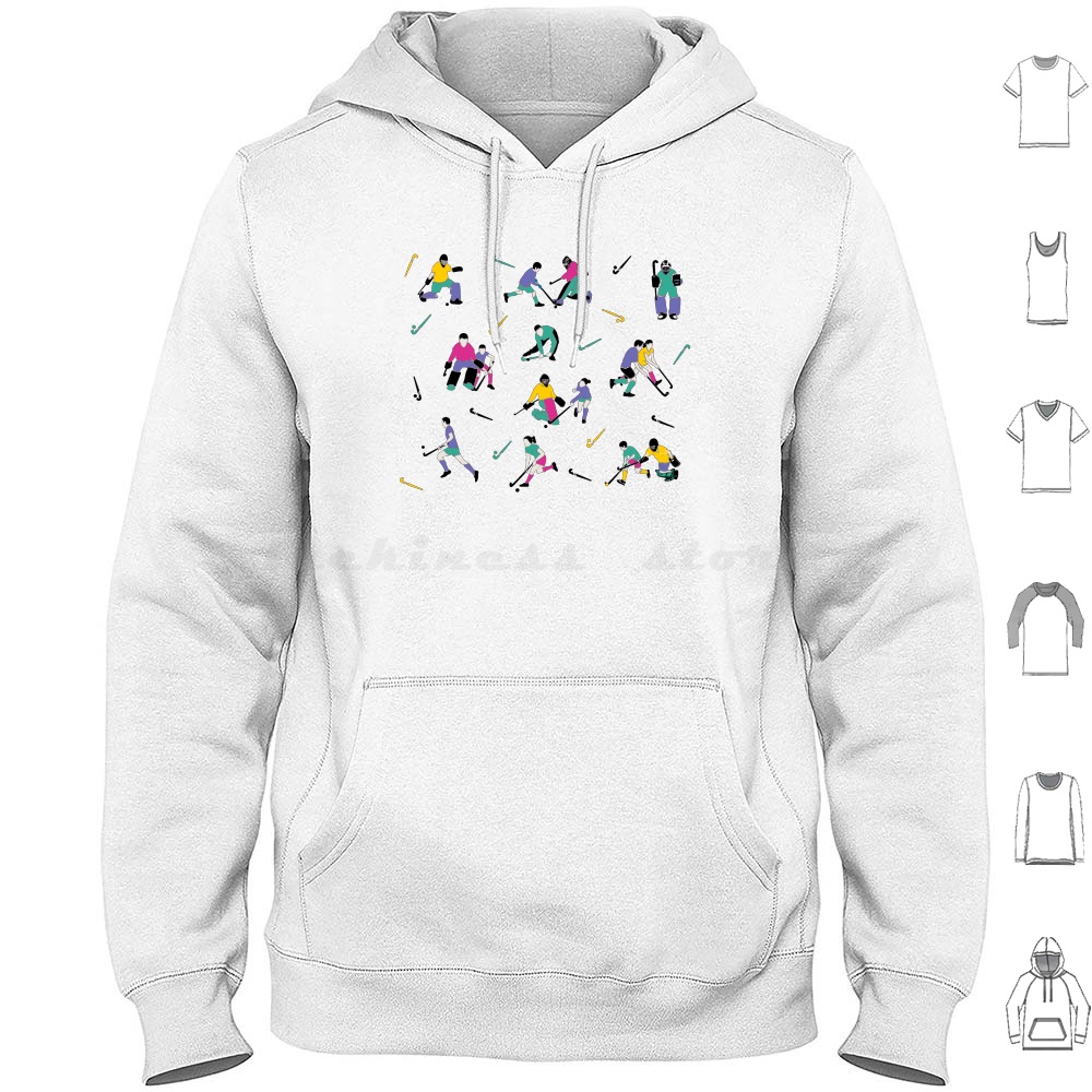 Field Hockey Stick - Sudadera con capucha de hockey con