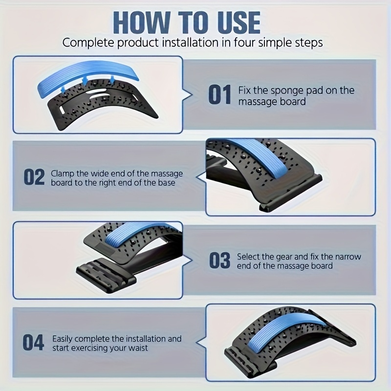 Corrector de Postura de 3 Nive - Sports Equipment At Home reseña y precio