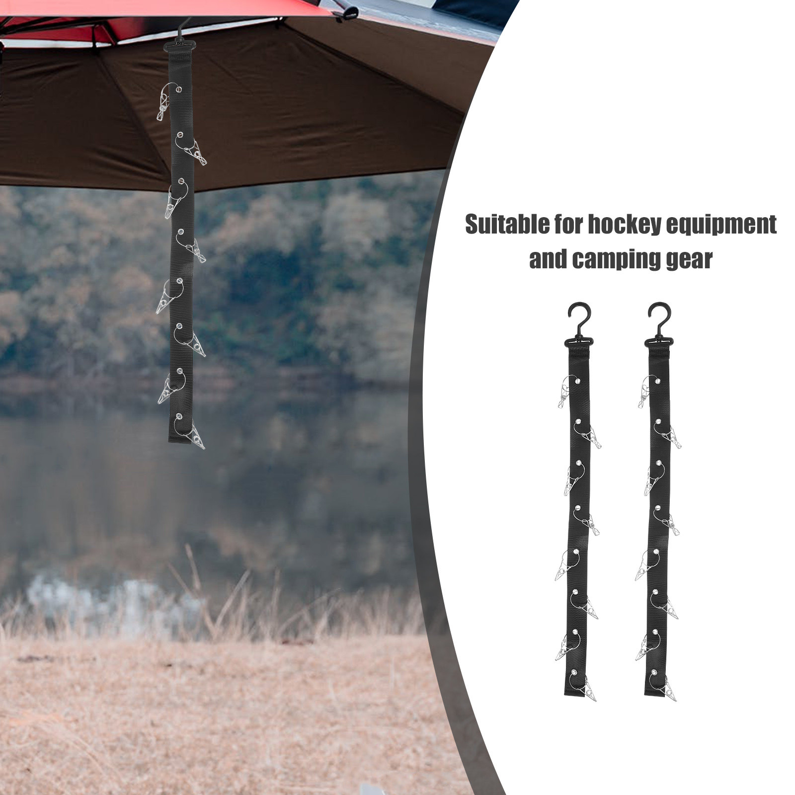 2 Piezas de Tiras de Secado Co - Sports Equipment Drying Rack reseña y precio