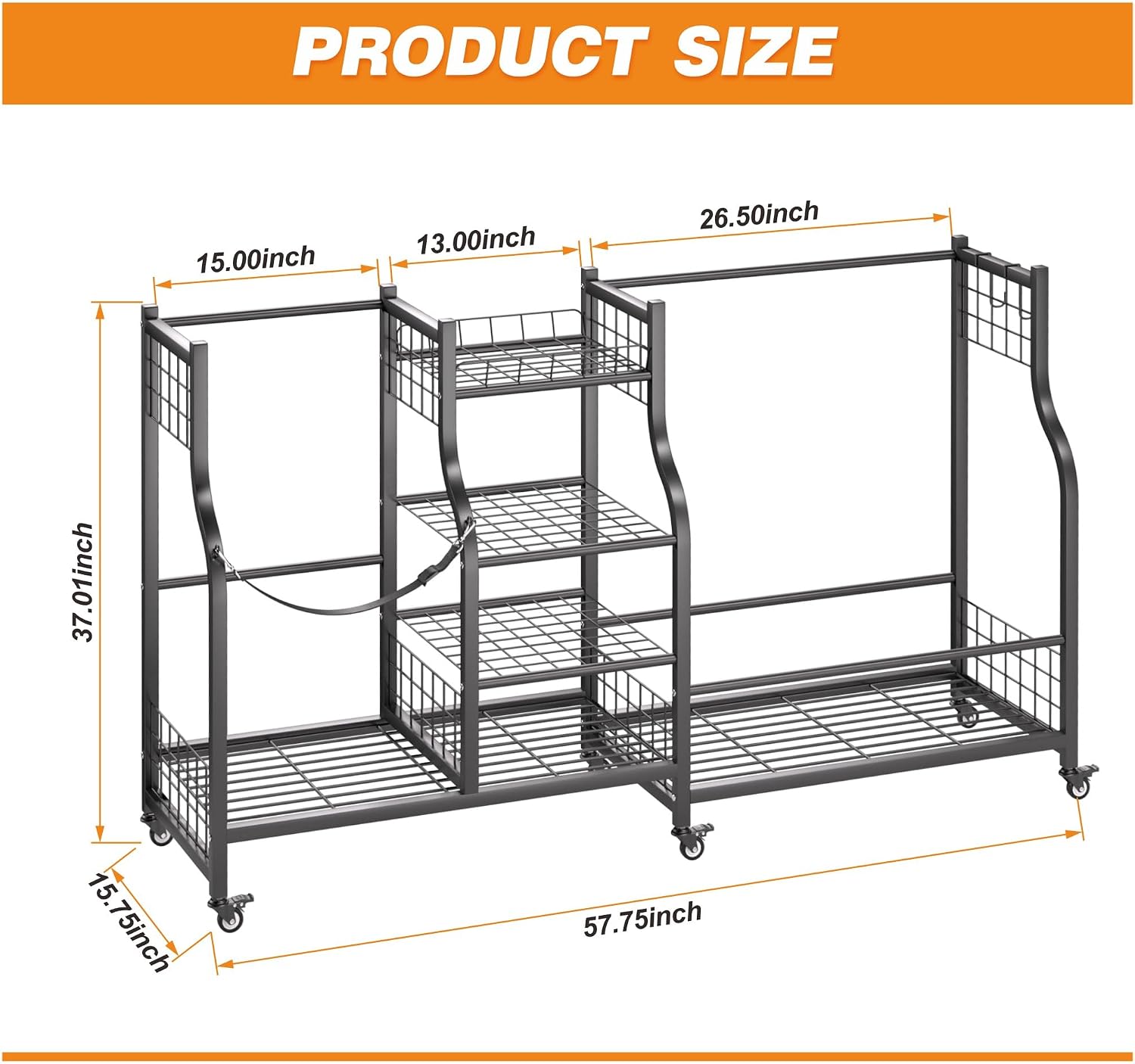 Organizador de bolsas de golf, - Sports Equipment Holder reseña y precio