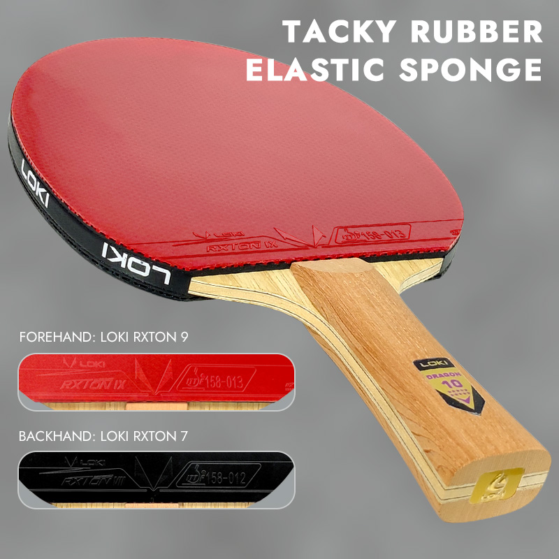 Raqueta de tenis de mesa LOKI  - Badminton Racket Carbon reseña y precio
