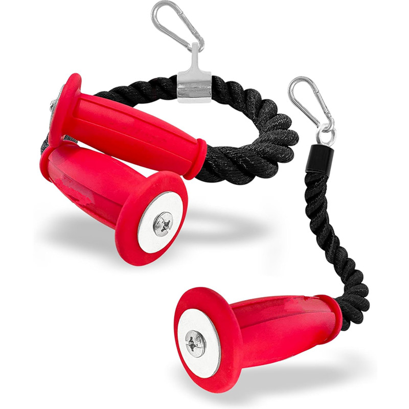 Cuerdas ergonómicas para tríce - Sports Equipment At Home reseña y precio