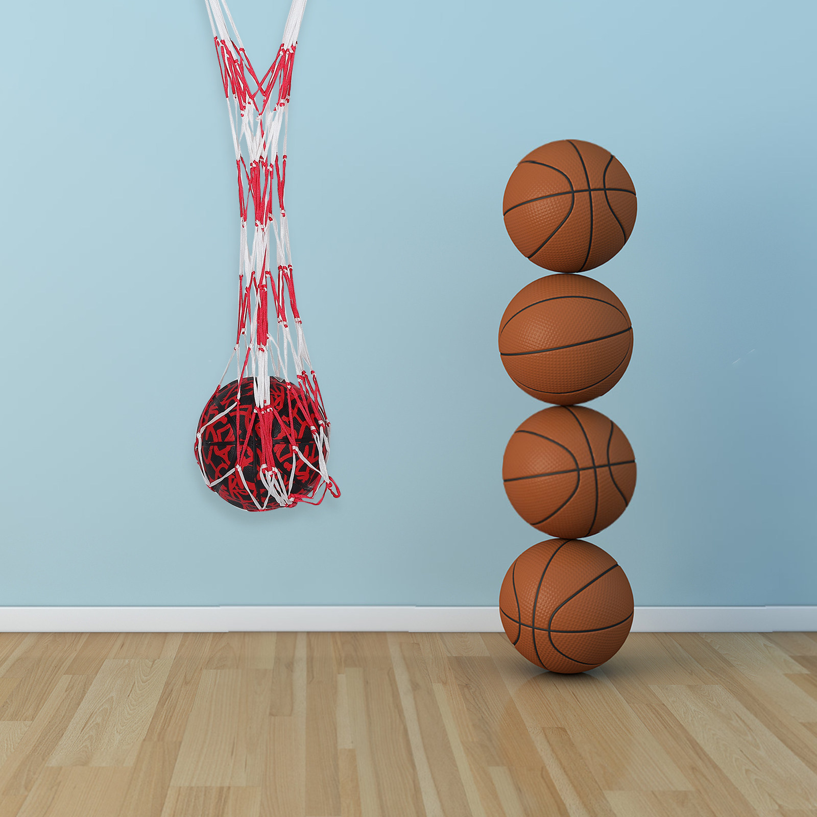 Bolsa de malla para almacenami - Sports Equipment Holder reseña y precio
