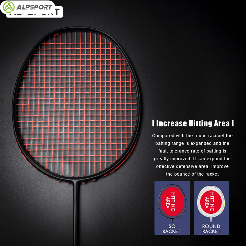 ALPSPORT XHP 2Pcs 6U 72g G4 T8 - Badminton Racket Carbon reseña y precio